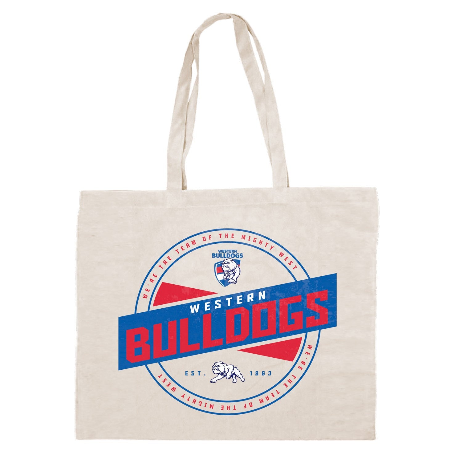 Western Bulldogs Tote Bag