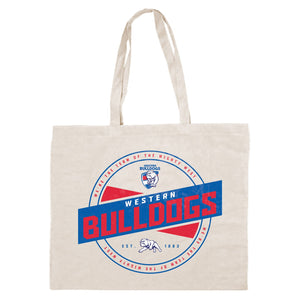 Western Bulldogs Tote Bag