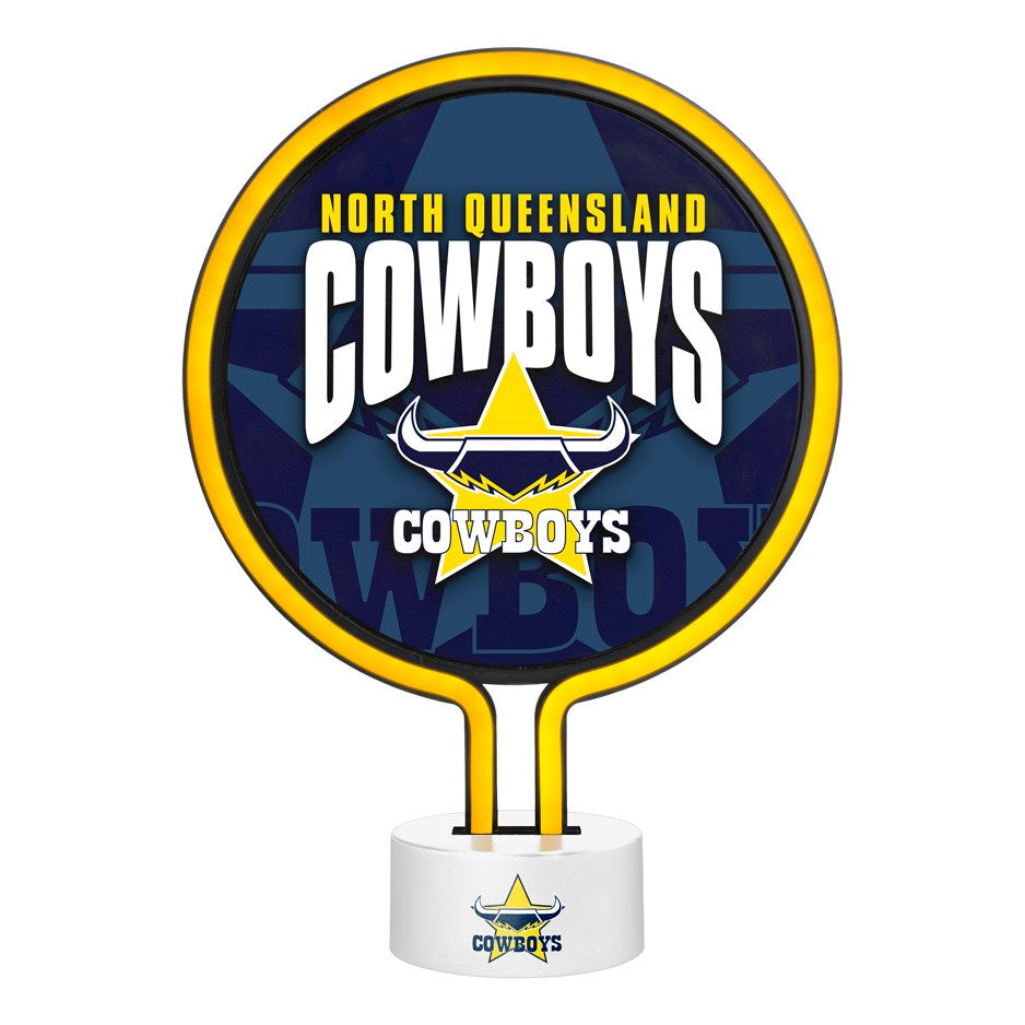 North Queensland Cowboys Neon Light