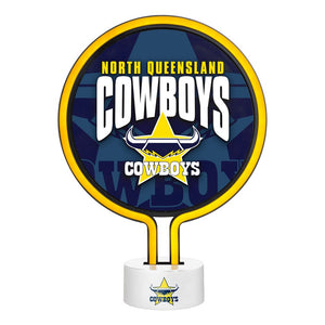 North Queensland Cowboys Neon Light