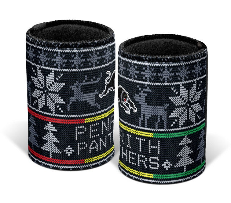 Penrith Panthers Christmas Can Cooler