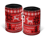 St George Illawarra Dragons Christmas Can Cooler