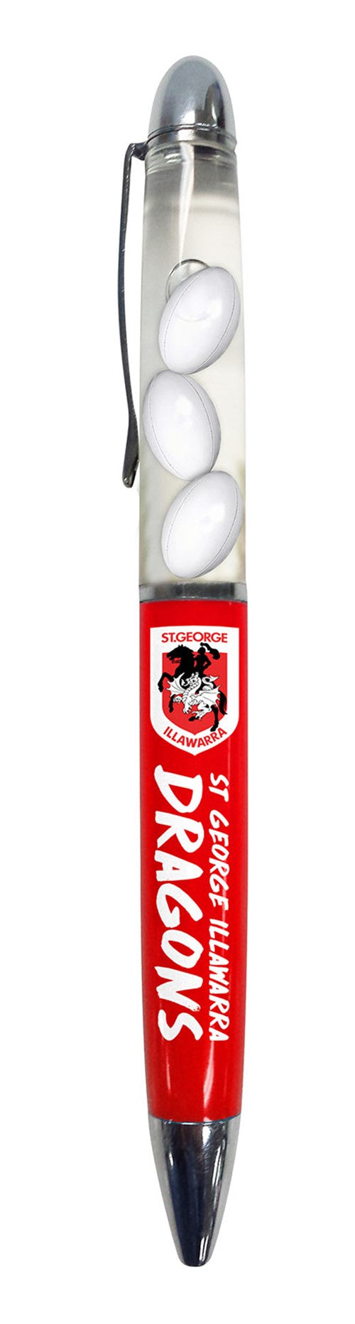 St George Illawarra Dragons Floating Footballs Pen