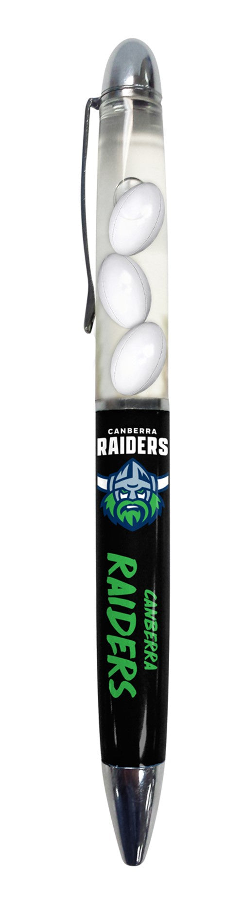 Canberra Raiders Floating Footballs Pen