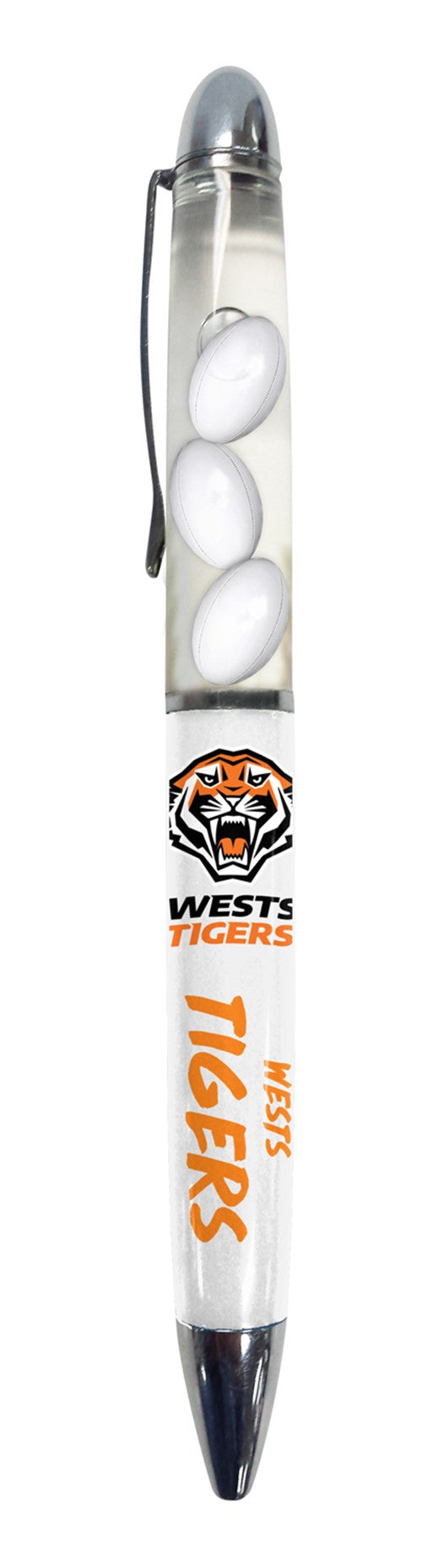 West Tigers Floating Footballs Pen