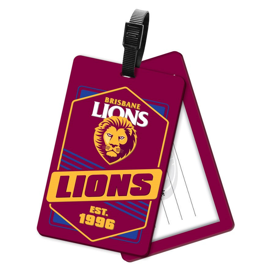 Brisbane Lions Bag Tag