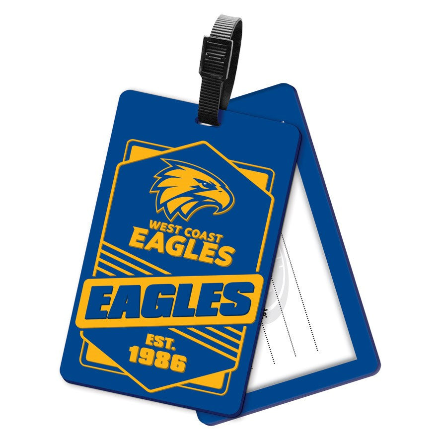 West Coast Eagles Bag Tag