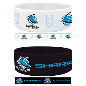 Cronulla Sharks Wrist Bands