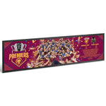 Brisbane Lions 2024 Premiers Team Photo Bar Runner