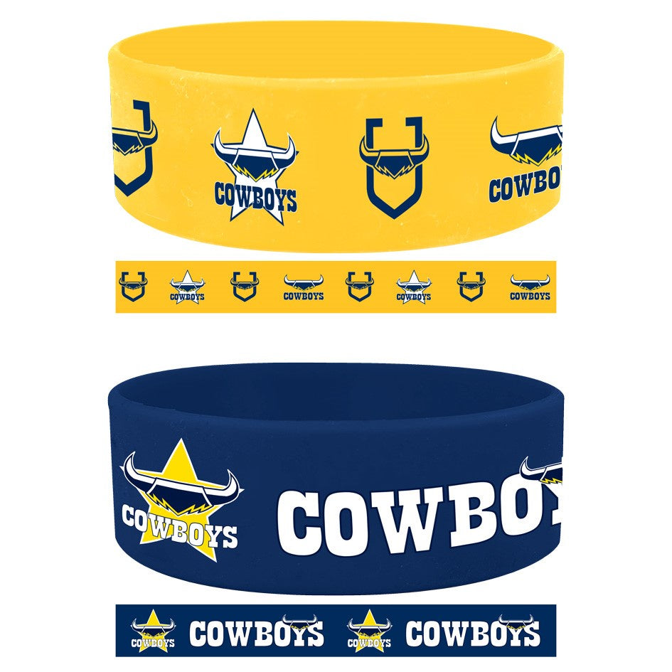 North Queensland Cowboys Wrist Bands