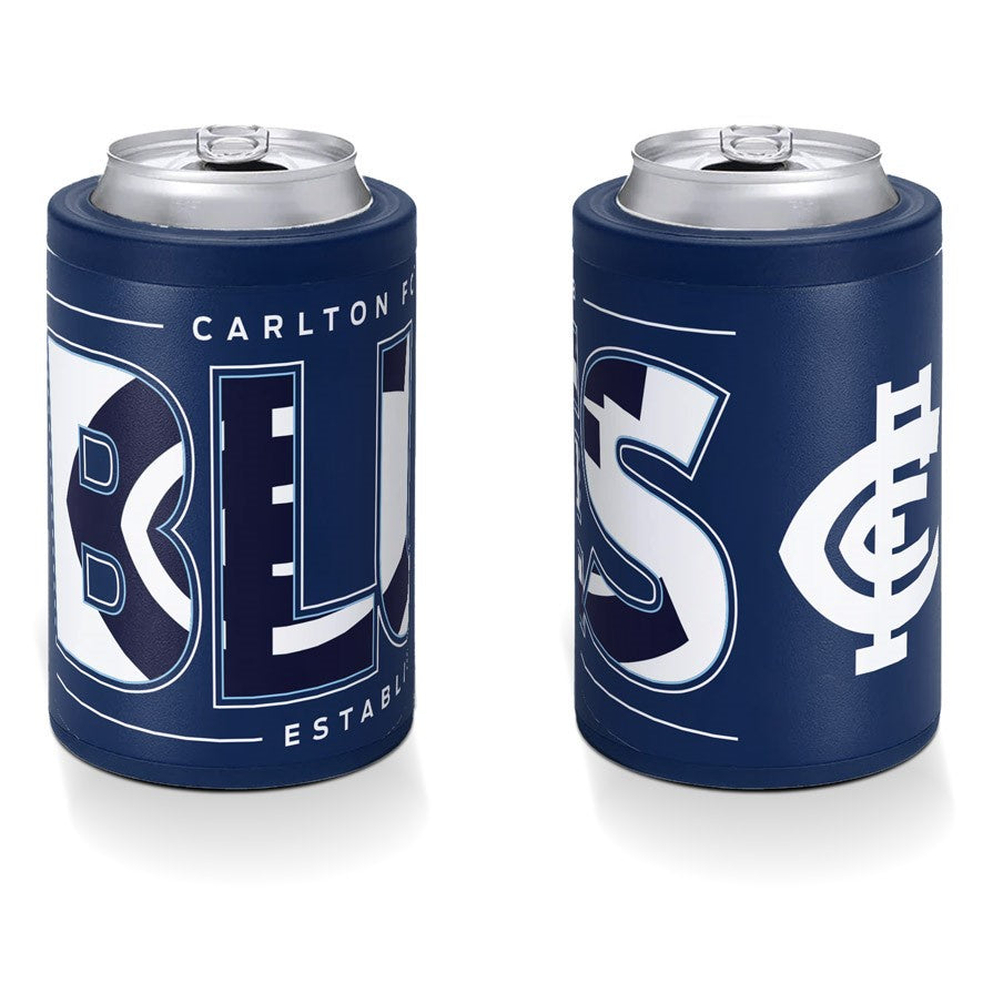 Carlton Blues Insulated Can Cooler