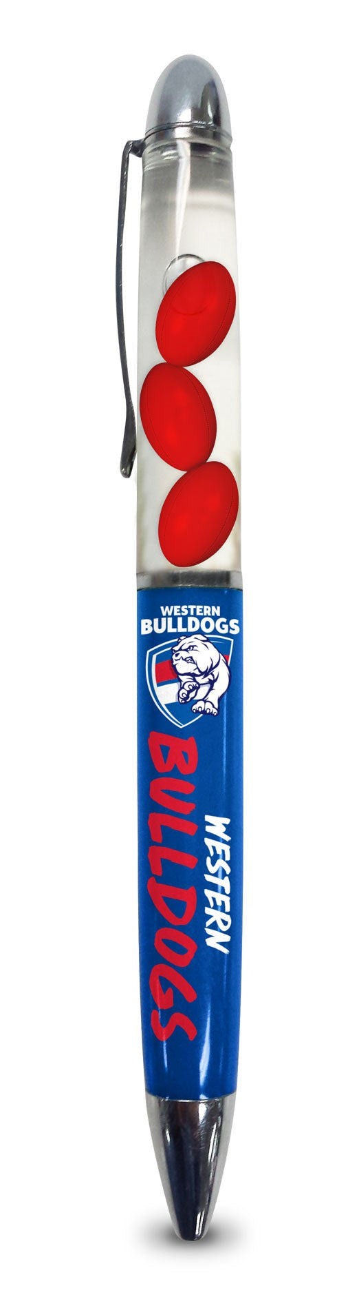 Western Bulldogs Floating Footballs Pen