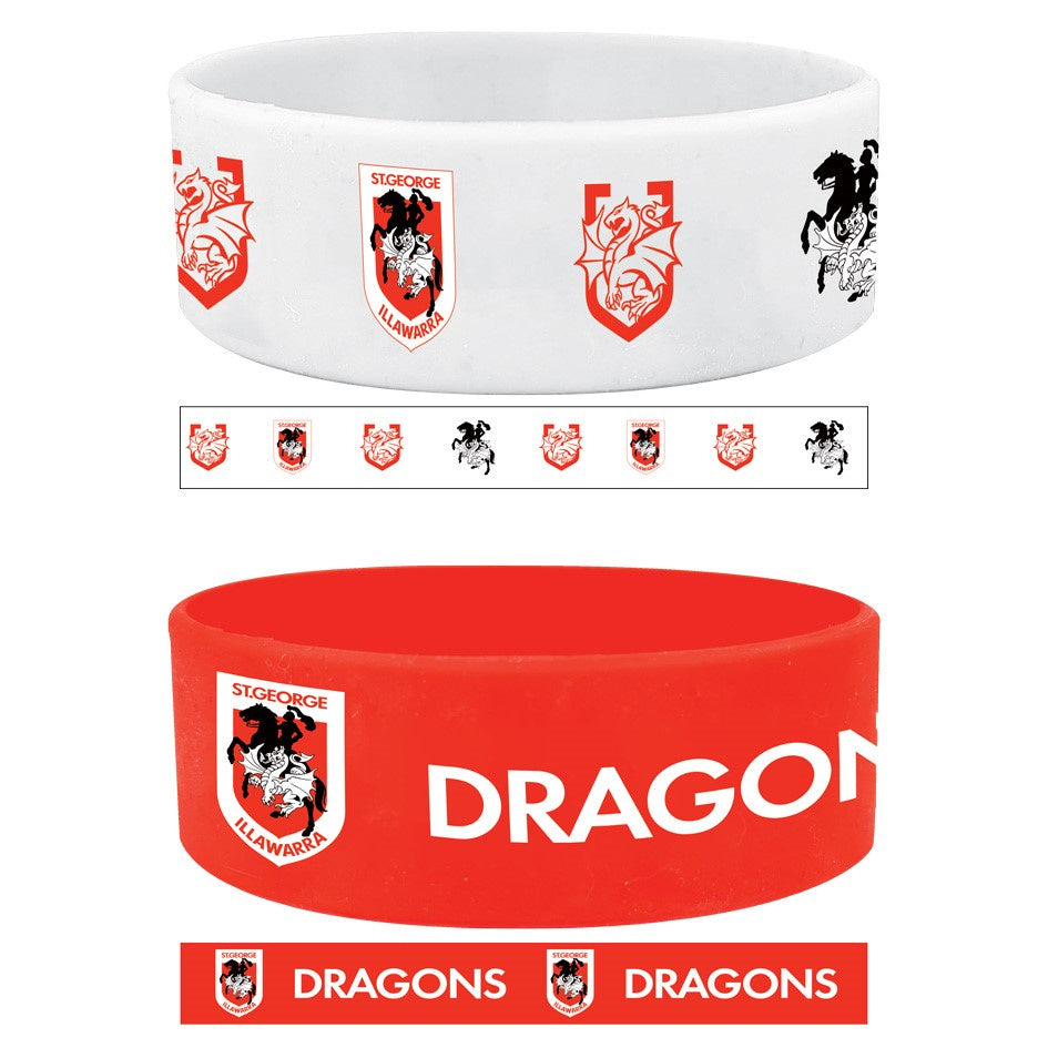 St George Illawarra Dragons Wrist Bands