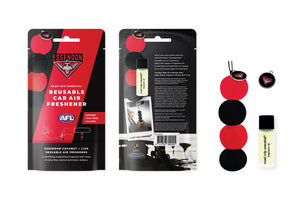 Essendon Bombers Reusable Air Freshener