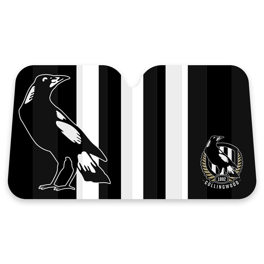 Collingwood Magpies Car Sunshade