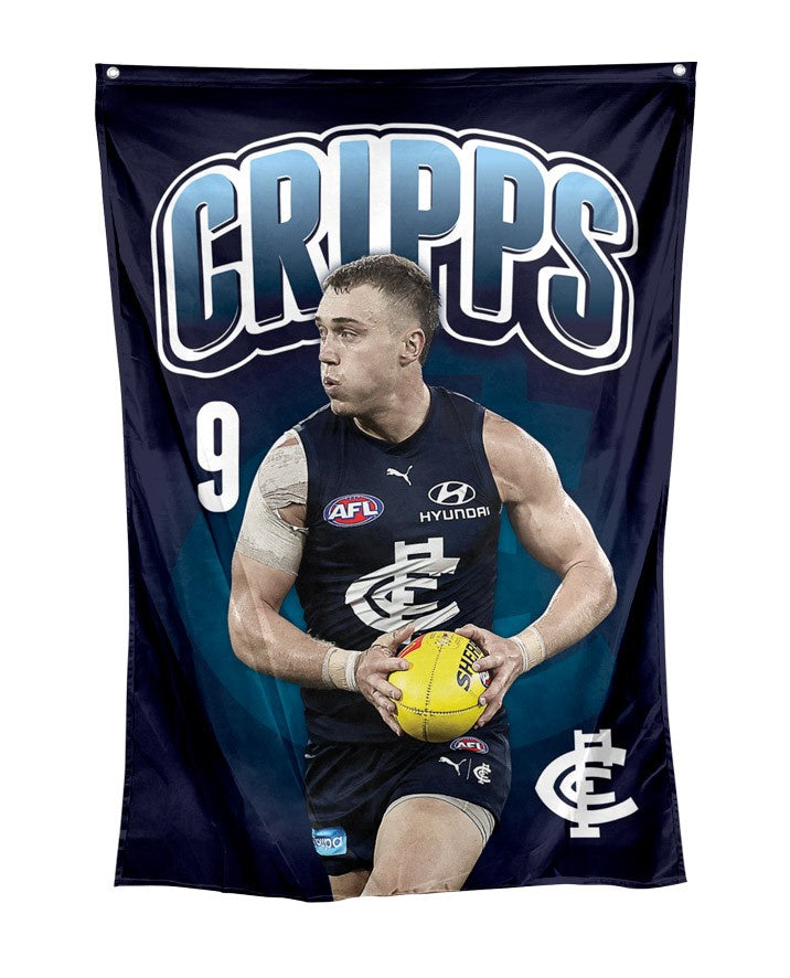 Carlton Blues - Patrick Cripps Flag