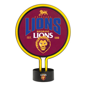 Brisbane Lions Neon Light