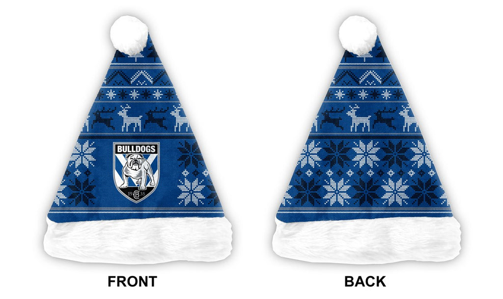 canterbury Bulldogs Christmas Santa Hat