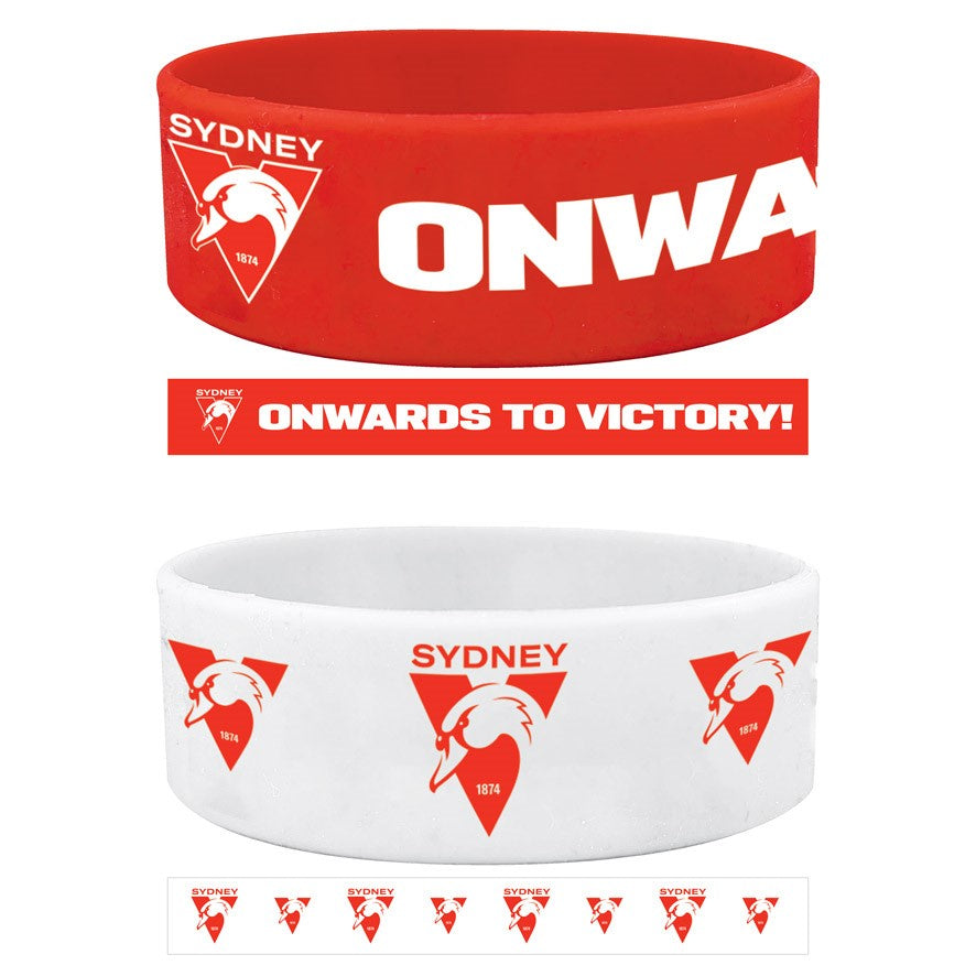 Sydney Swans Wrist Bands