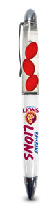 Brisbane Lions Floating Footballs Pen