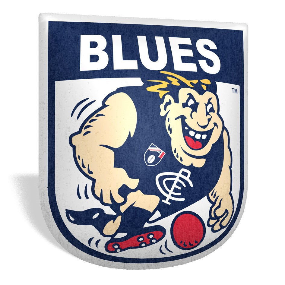 Carlton Blues Mascot Cushion