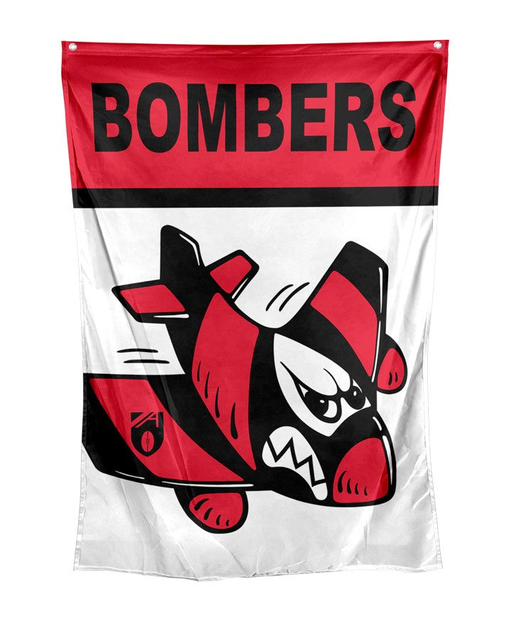 Essendon Bombers Retro Wall Flag