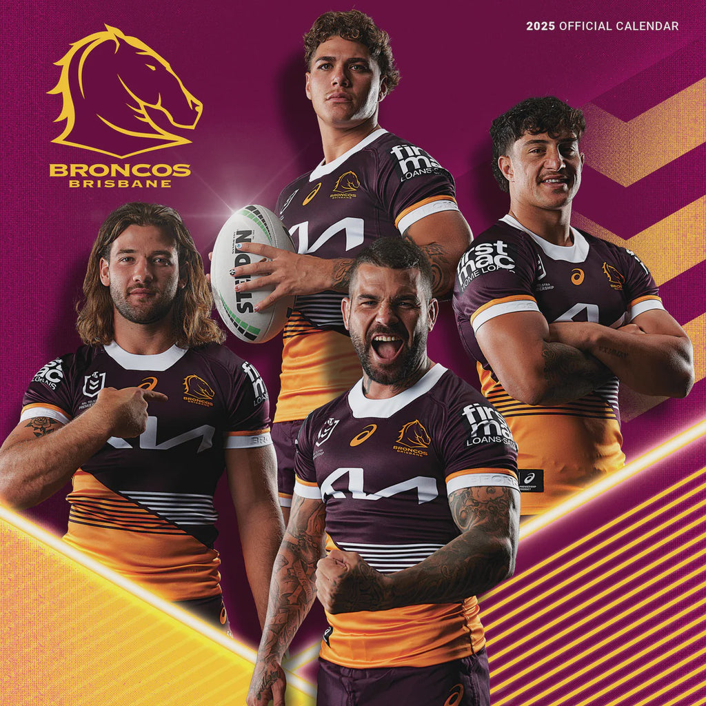 Brisbane Broncos 2025 Calendar