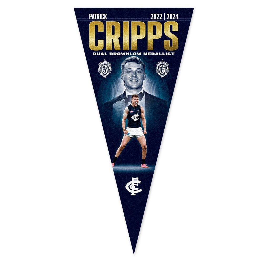 Carlton Blues- Patrick Cripps 2024 Brownlow Pennant