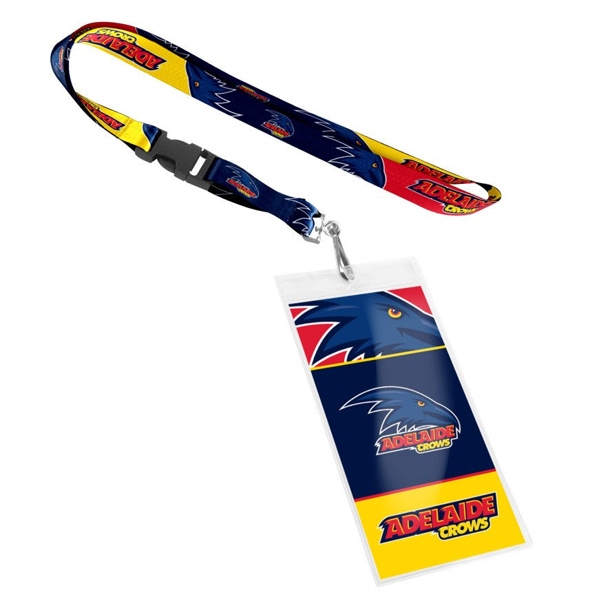 Adelaide Crows Card Pocket Lanyard