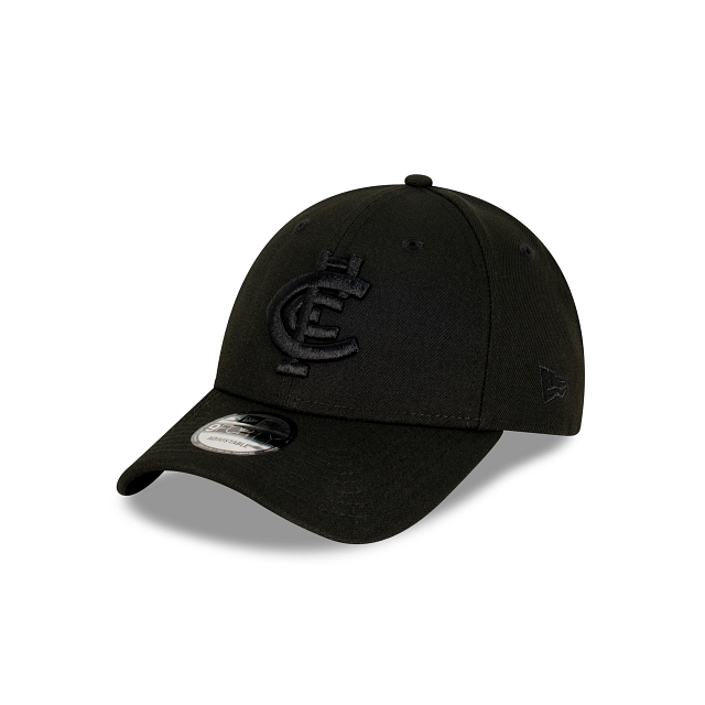 Carlton Blues Black New Era Cap