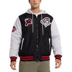 Essendon Bombers Patchwork Bomber Jacket