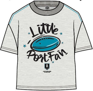 Port Adelaide Power Baby Tee (White Marle)