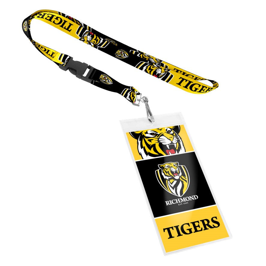 Richmond Tigers Card Pocket Lanyard