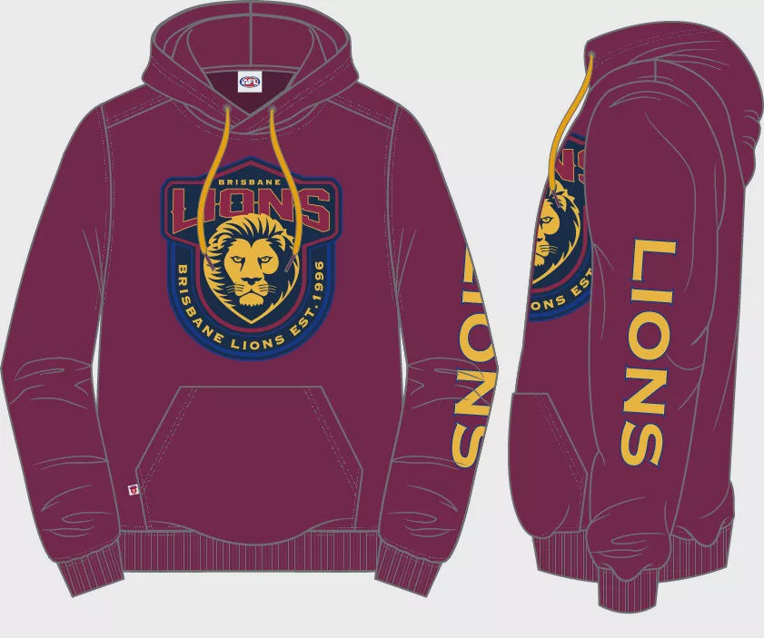 Brisbane Lions Supporter Hood