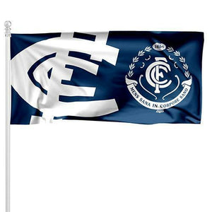 Carlton Blues Flag Pole Flag