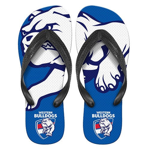 Western Bulldogs Thongs - Flip Flops