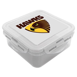 Hawthorn Hawks Plastic Snack Container