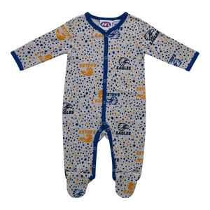 West Coast Eagles Baby Coverall