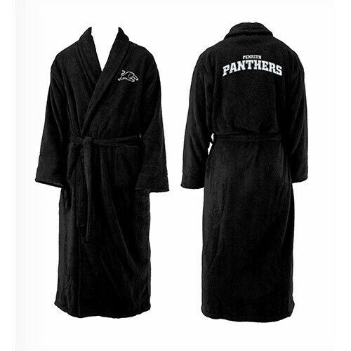 Penrith Panthers Adult  Bathrobe - Dressing Gown