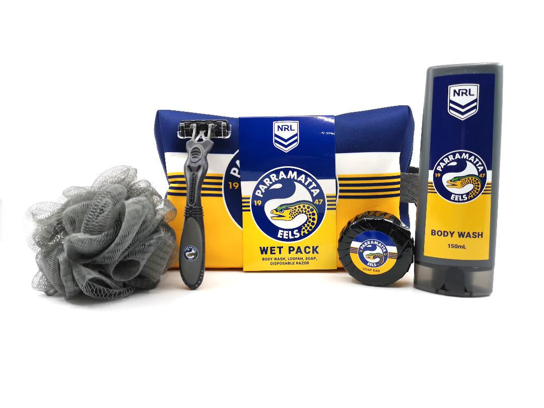 Parramatta Eels Wet Pack Gift Set