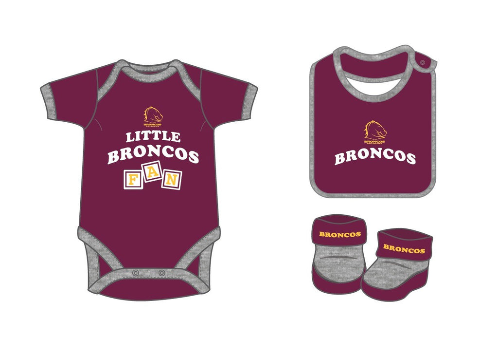 Brisbane Broncos Baby  Set