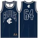 Carlton Blues Basketball Singlet