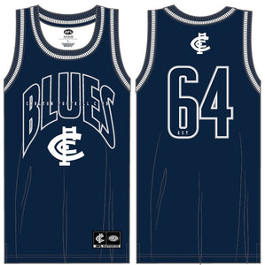 Carlton Blues Basketball Singlet