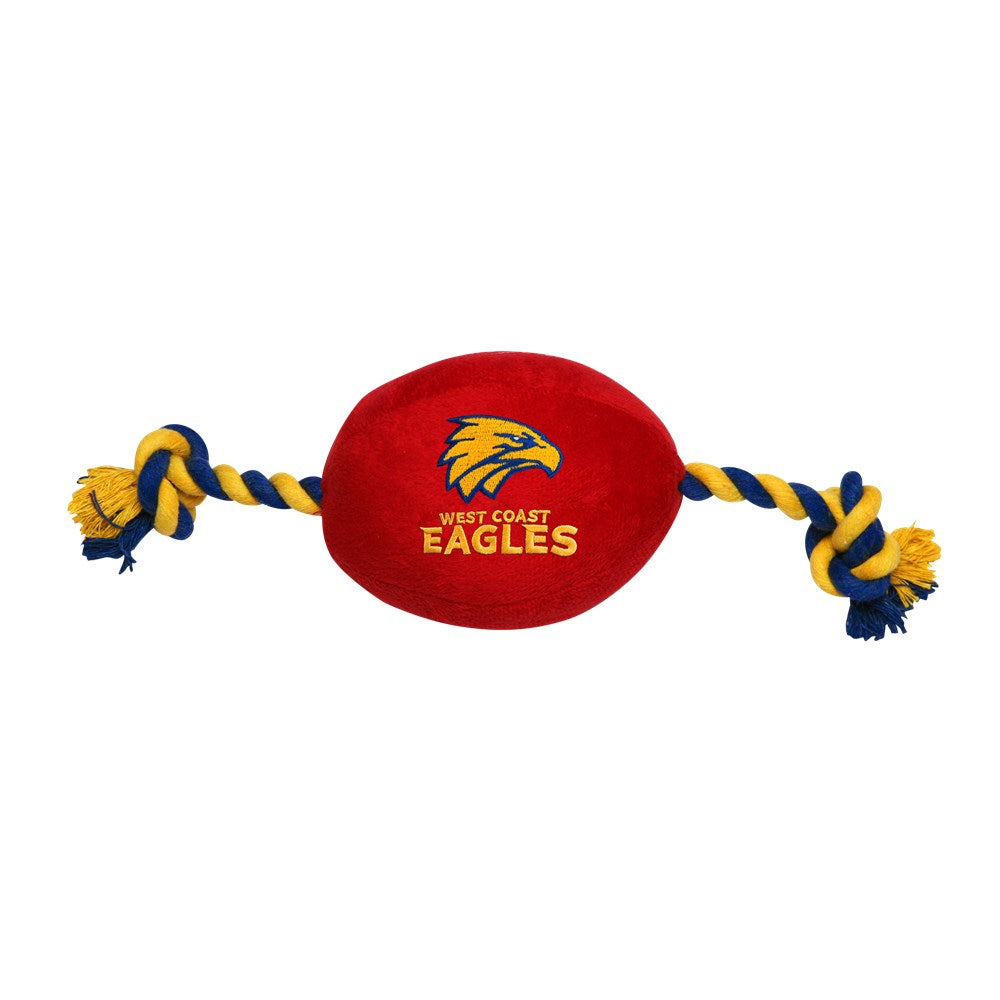 West Coast Eagles Pet Football Toy