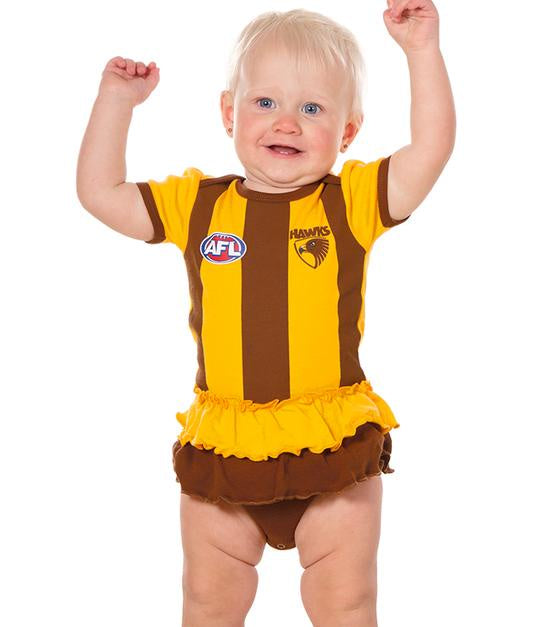 Hawthorn  Hawks Baby Girls Footysuit