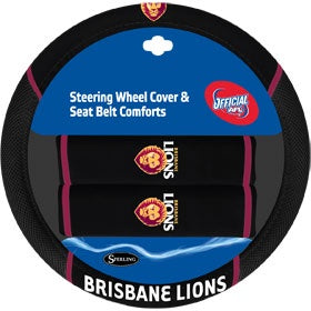 Brisbane Lions Steering Wheel Cover