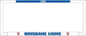 Brisbane Lions License Plate Surrounds  - Frame