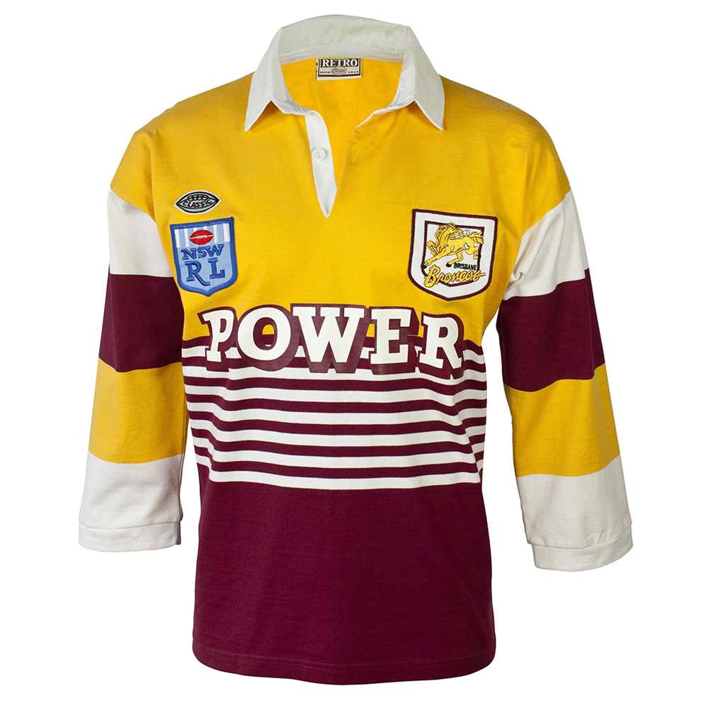 Brisbane Broncos 1988 Retro Jersey Gift Works