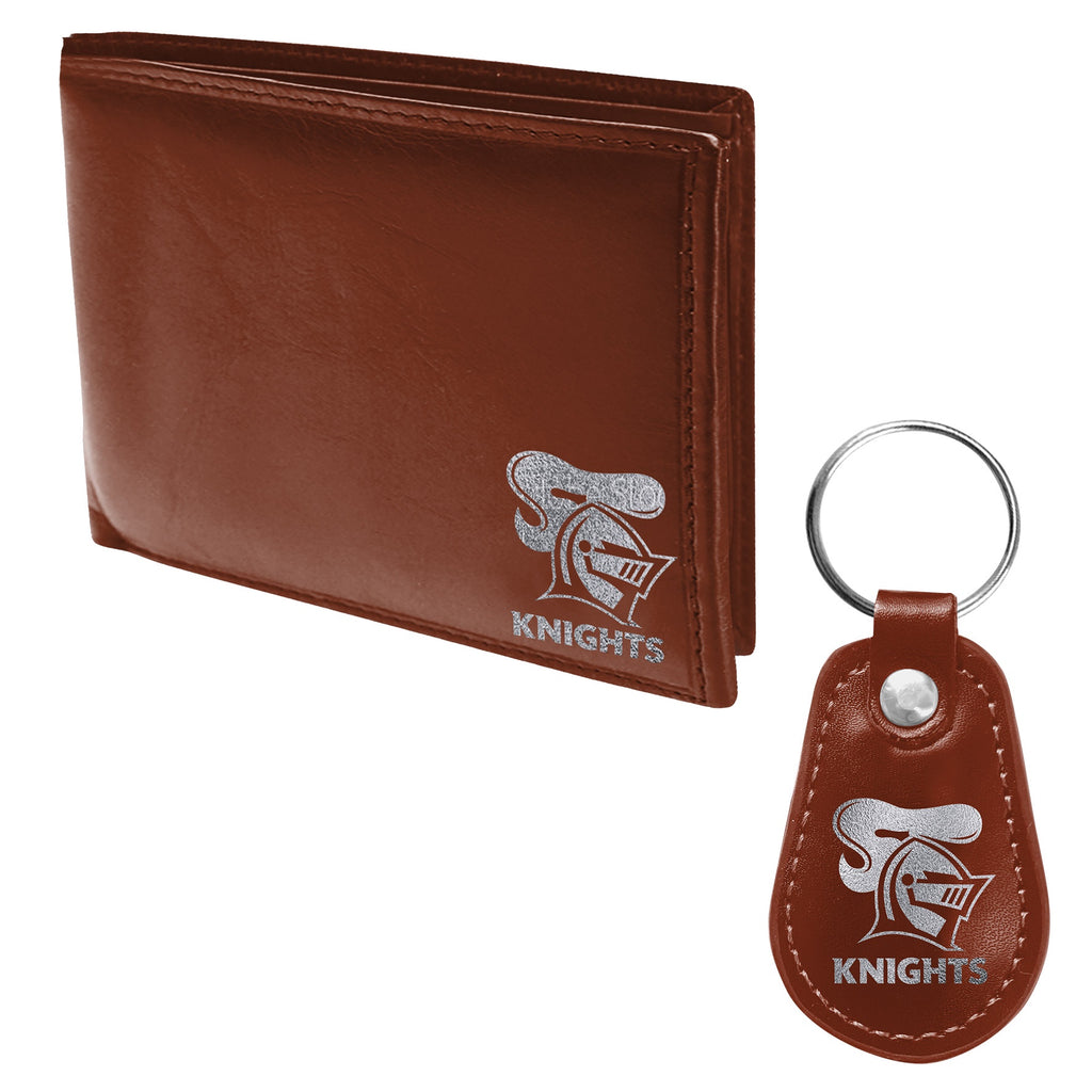 Newcastle Knights Wallet and Keyring Pack