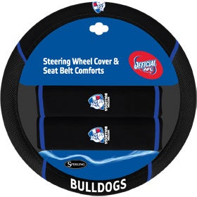 Western Bulldogs Steering Wheel Cover